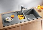 Blanco Pylos S Хром и Гранит Silgranit
